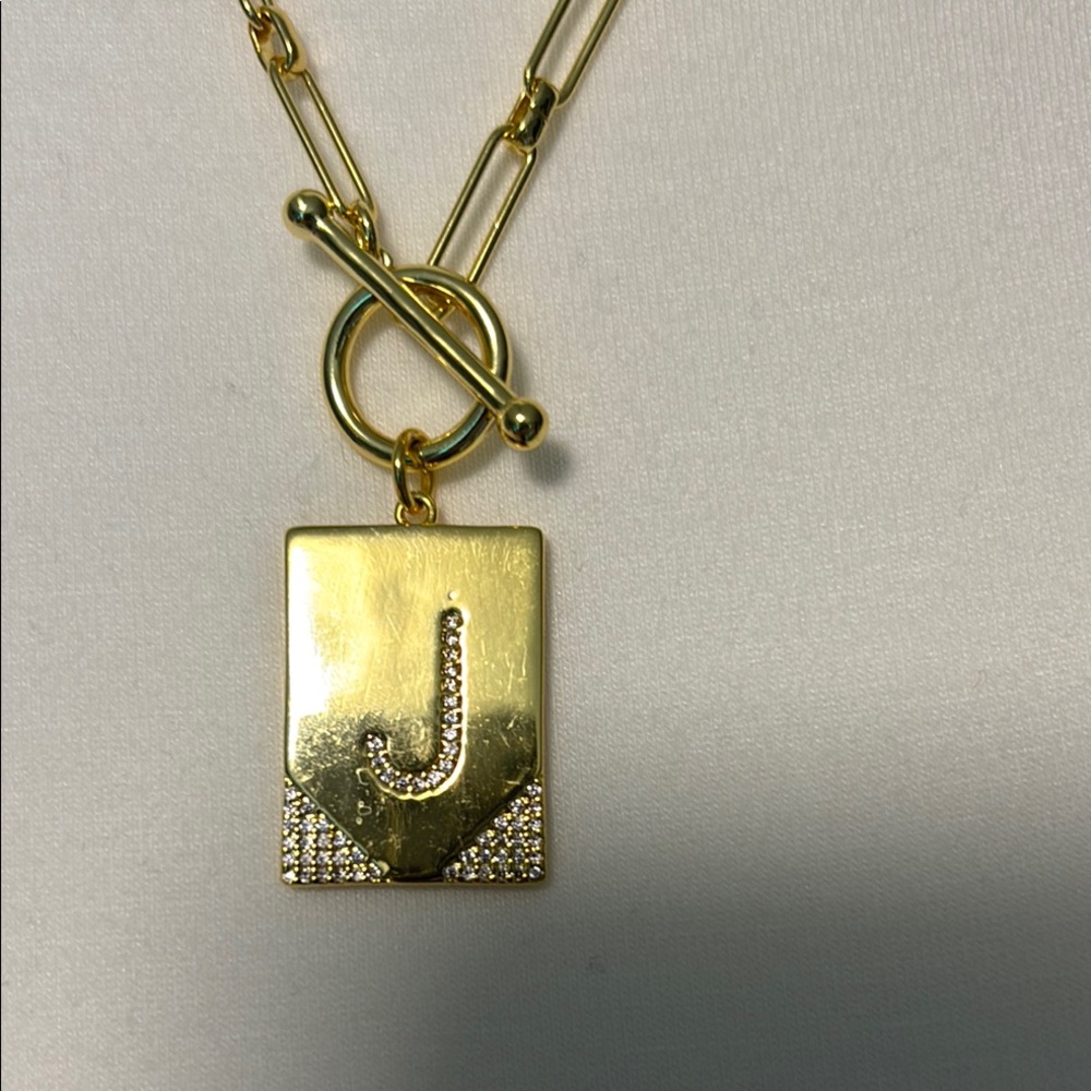 Common James Initial Pendant - image 3